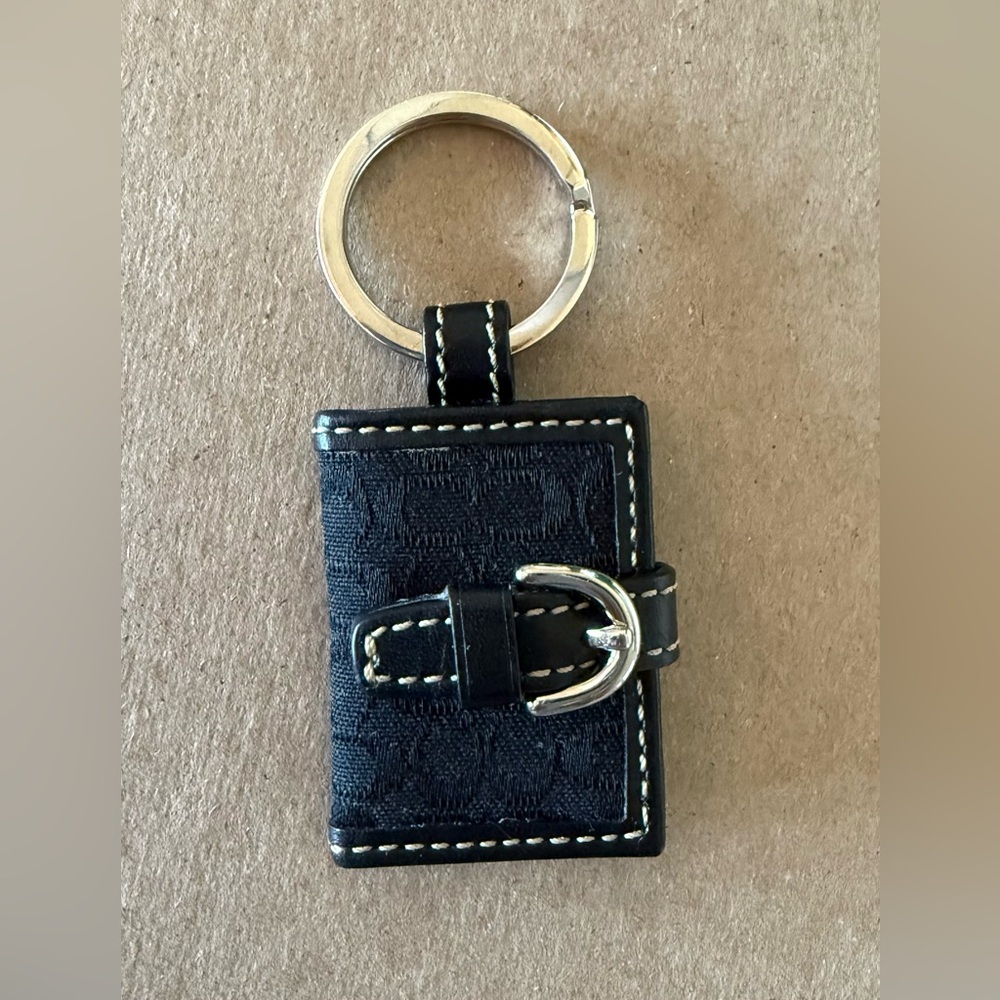 Coach Y2K Mini Photo Holder Keychain
